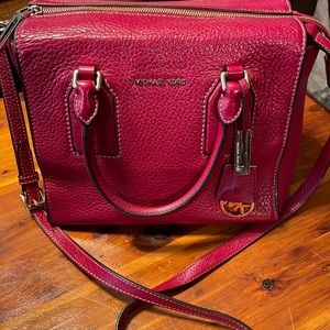 Red Michael Kors Purse